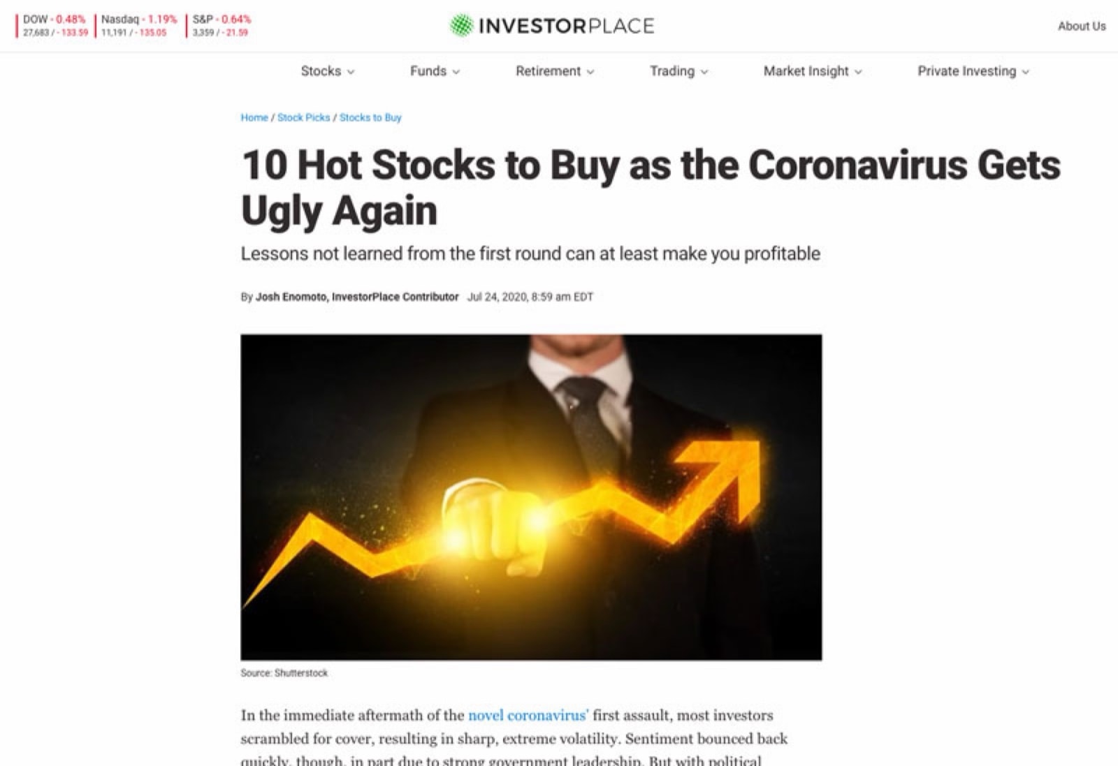 10 Hot Stocks To Buy As The Coronavirus Gets Ugly Again