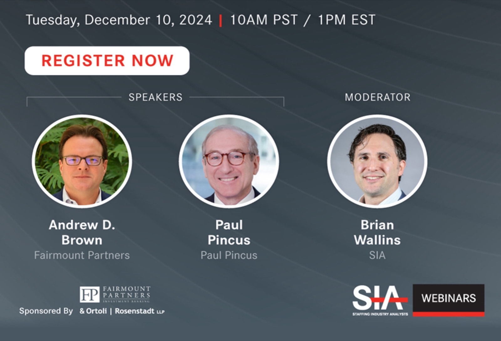 SIA Webinar: Staffing M&A: Poised for an Upturn?