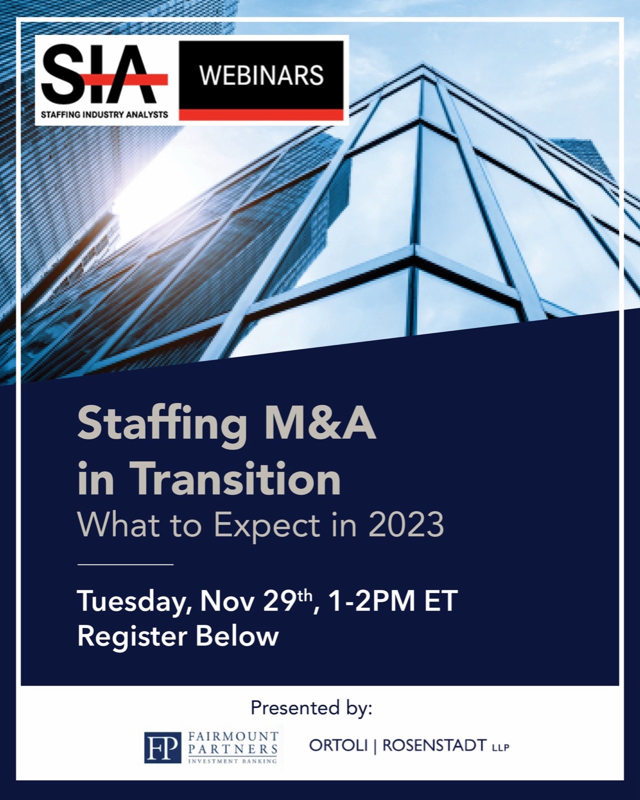 Webinar: Staffing M&A in Transition – What to Expect in 2023